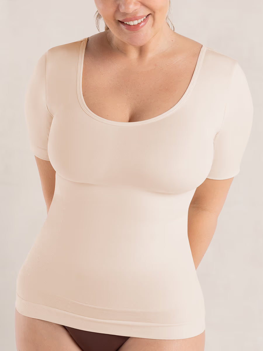 Shapermint Essentials All Day Every Day Short Sleeve Shaping T-Shirt