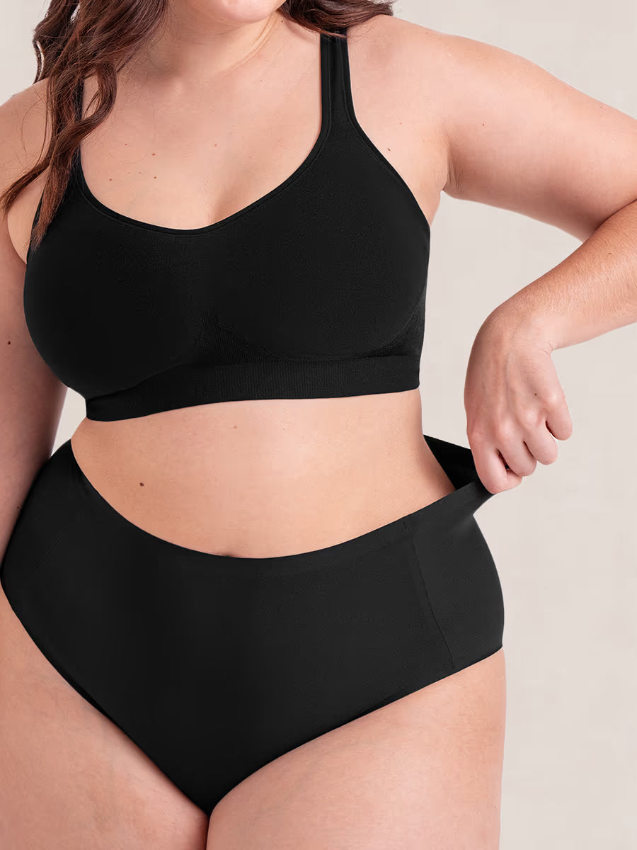 Truekind® Seamless Stretch Mid-Waist Brief